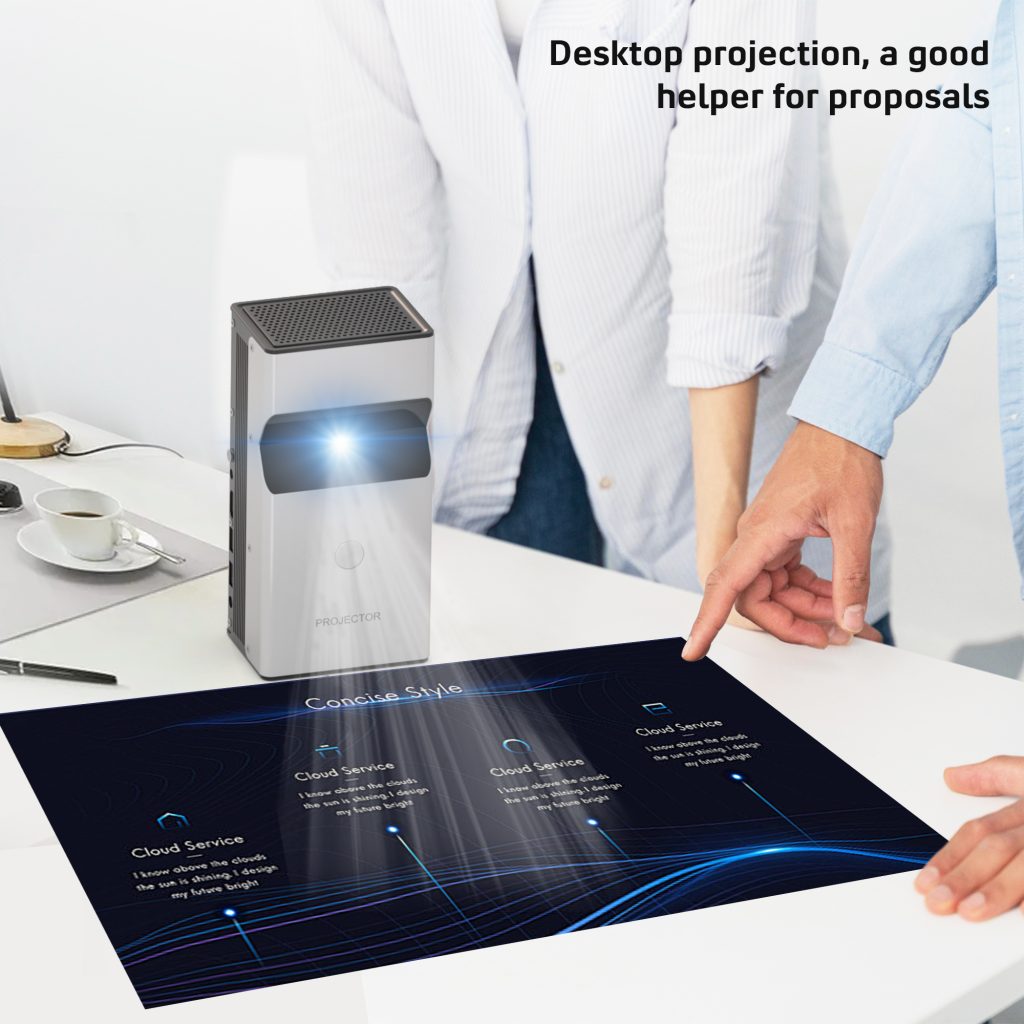 ultra short throw projector